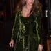 Wolf & badger green velvet dress