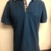 Burberry Hartford polo deep teal blue