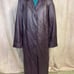 Leather Full Length Ladies Purple Coat