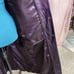 Leather Full Length Ladies Purple Coat