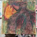 ORIGINAL ARTWORK Harpy (mixed media on 12x12in canvas)