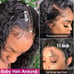13x4 HD Lace Deep Wave Wig 22 Inch