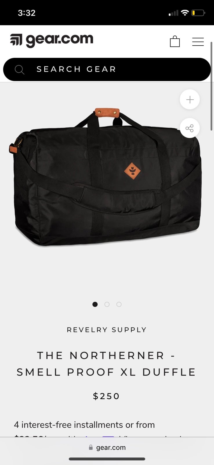 duffle bag