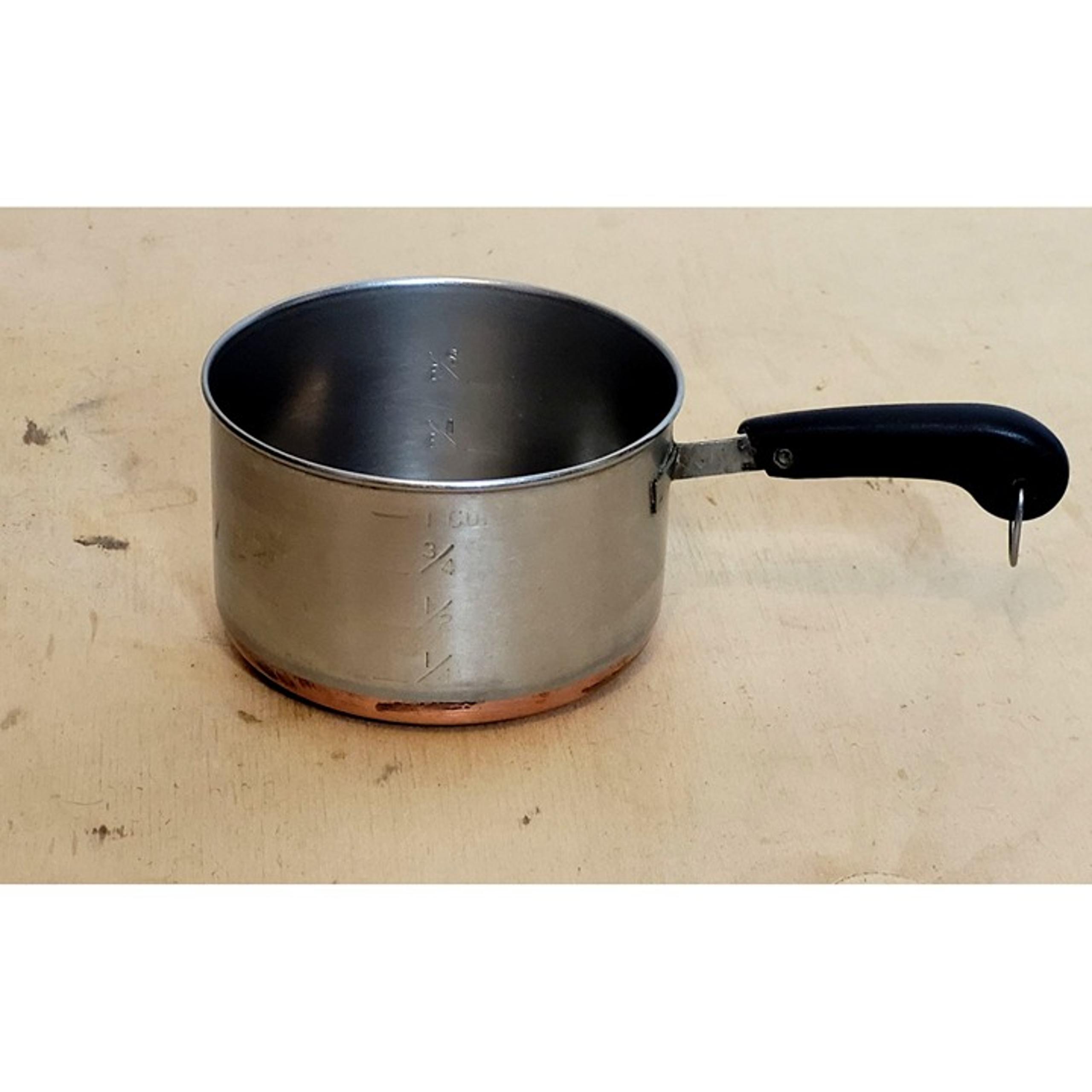Vintage Revere Ware 1 Cup Saucepan Mini Size Loose Handle Copper Bottom