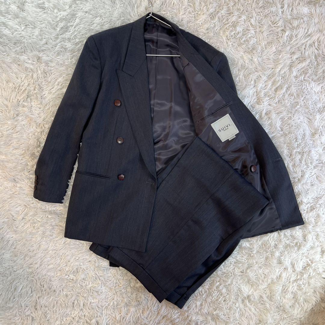 SUIVI Double-Breasted Suit Set