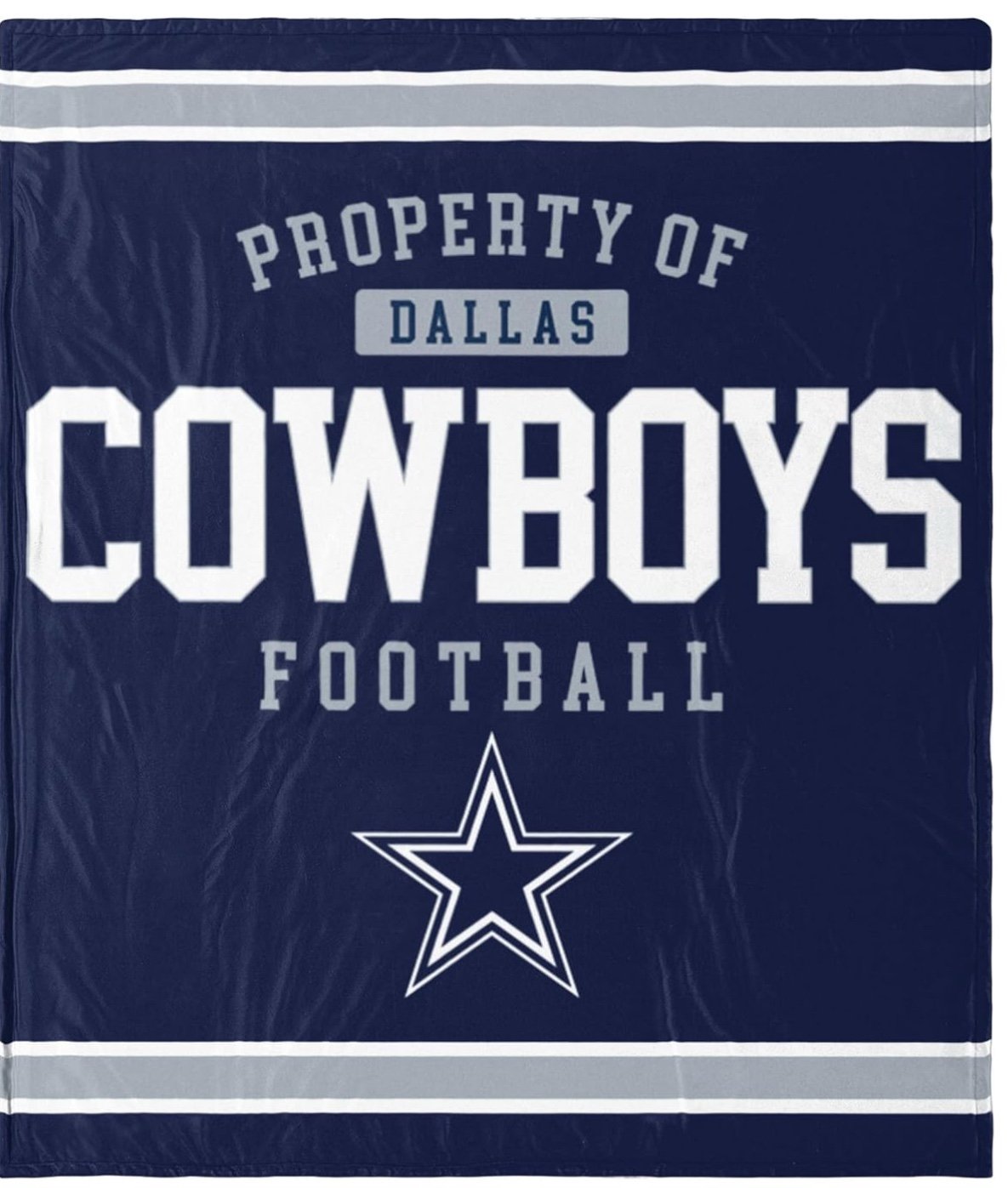 Dallas Cowboys blanket
