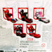 Hot Wheels Spider-Man 5-Pack Bundle Set 1/64 Scale Character Cars