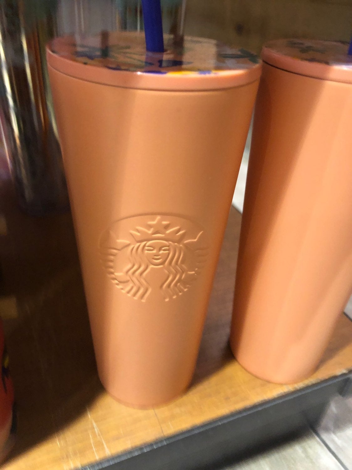 Starbucks Summer 2020 Pink Coral Tumbler