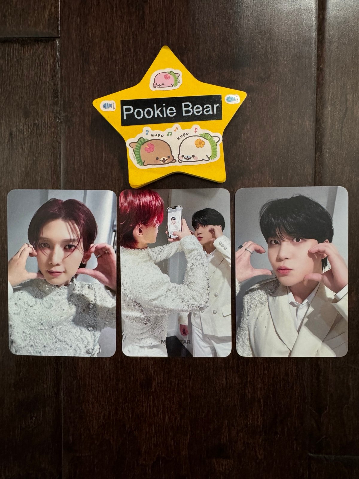 Ateez Yeosang & Jongho Photocards & Double Sided Unit PC - Europe Tour Makestar