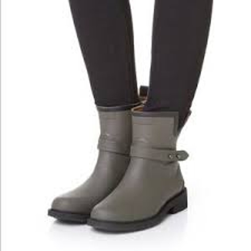 Rag & Bone Moto Rubber Ankle Rain Boots 40