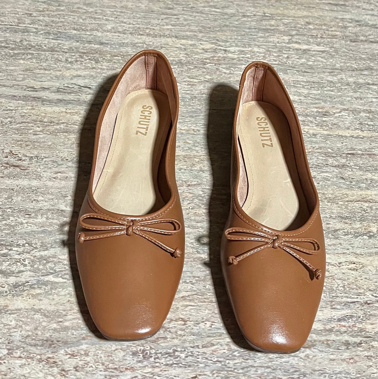 NWOB SCHUTZ Brown Ballet Flat shoes