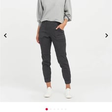 New Spanx Stretch Twill Cargo Pant Size Small