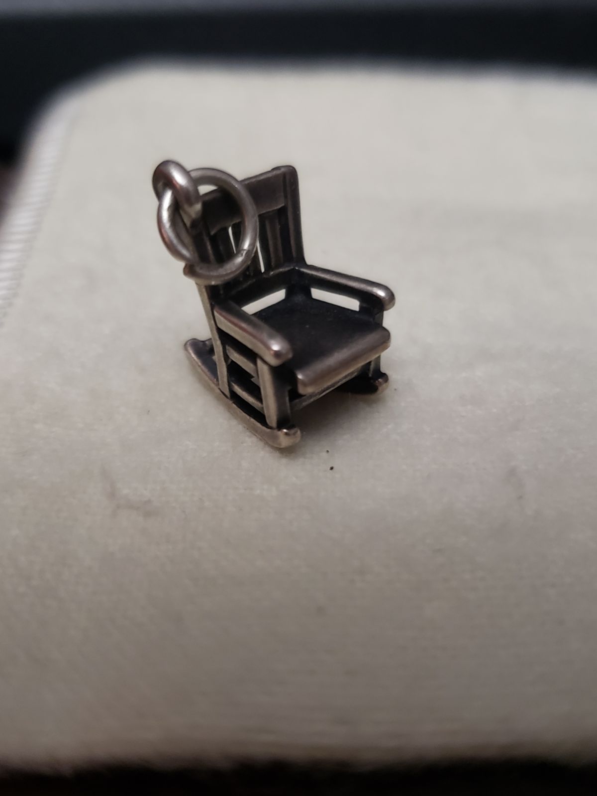 James Avery retired rocking chair charm