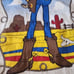 Vintage Disney 90's Toy Story 100% Cotton Towel Beach Movie Pixar. 58x29 NWT