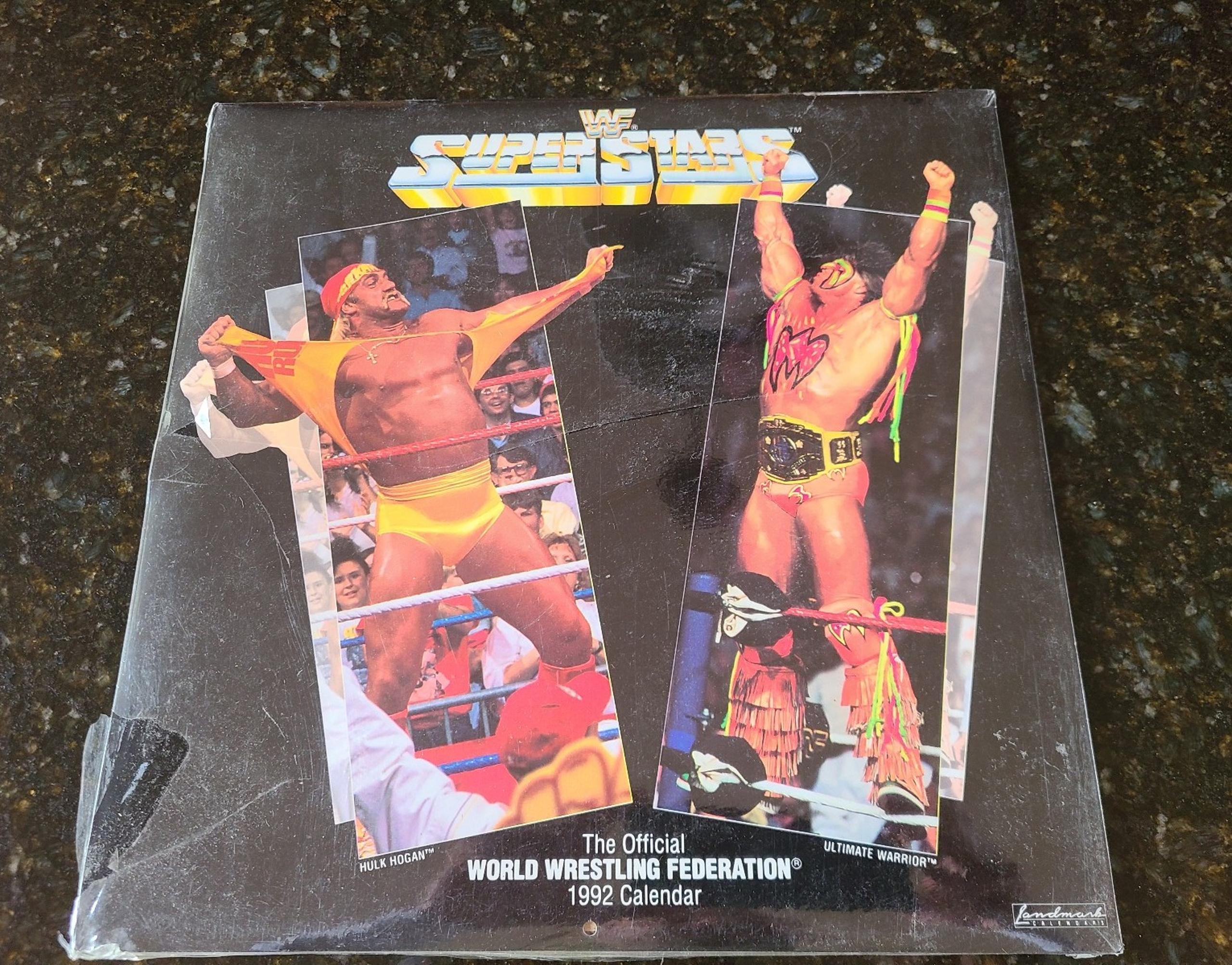 1992 WWF wrestling Calendar NEW