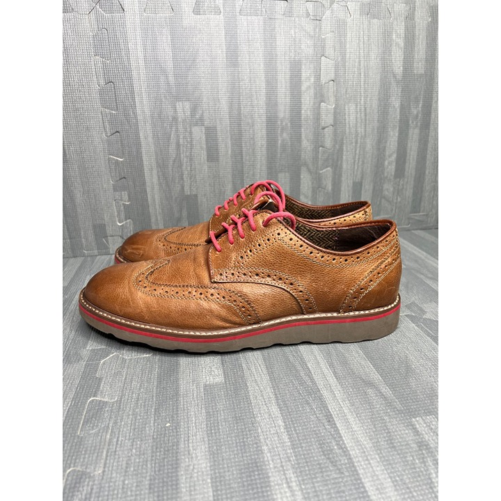 Florsheim Dash Wingtips Brown Leather Shoes Men's Size 9
