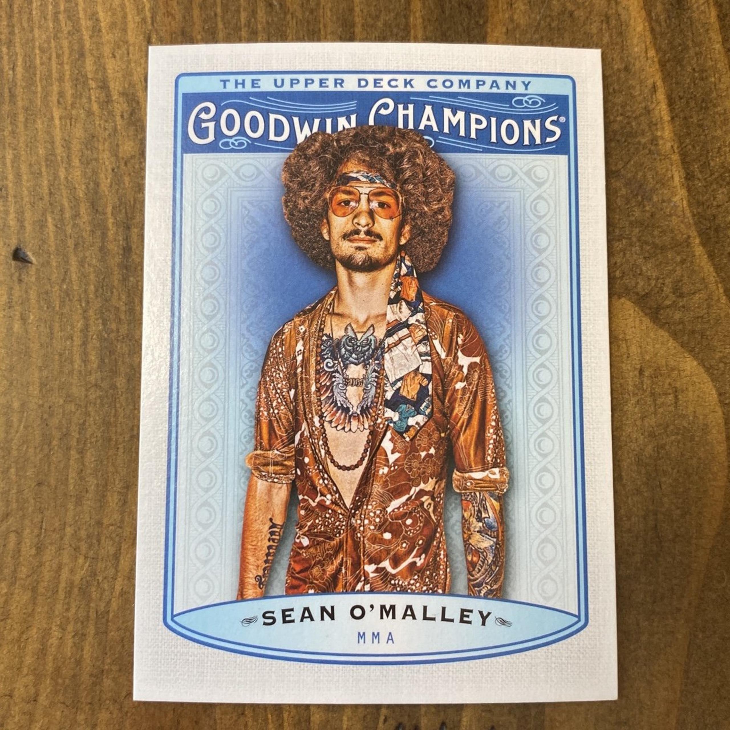 Sean O’Malley Upper Deck Goodwin Champions Rookie