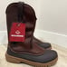 WOLVERINE MENS SIZE 11 M WORK BOOTS YAK LEATHER 10 Oil & Slip Resistant W200159