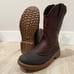 WOLVERINE MENS SIZE 11 M WORK BOOTS YAK LEATHER 10 Oil & Slip Resistant W200159