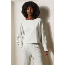 Velvet By Graham & Spencer Women Pepper Dolman Sleeve Ribbed Top Sweater Size 3X