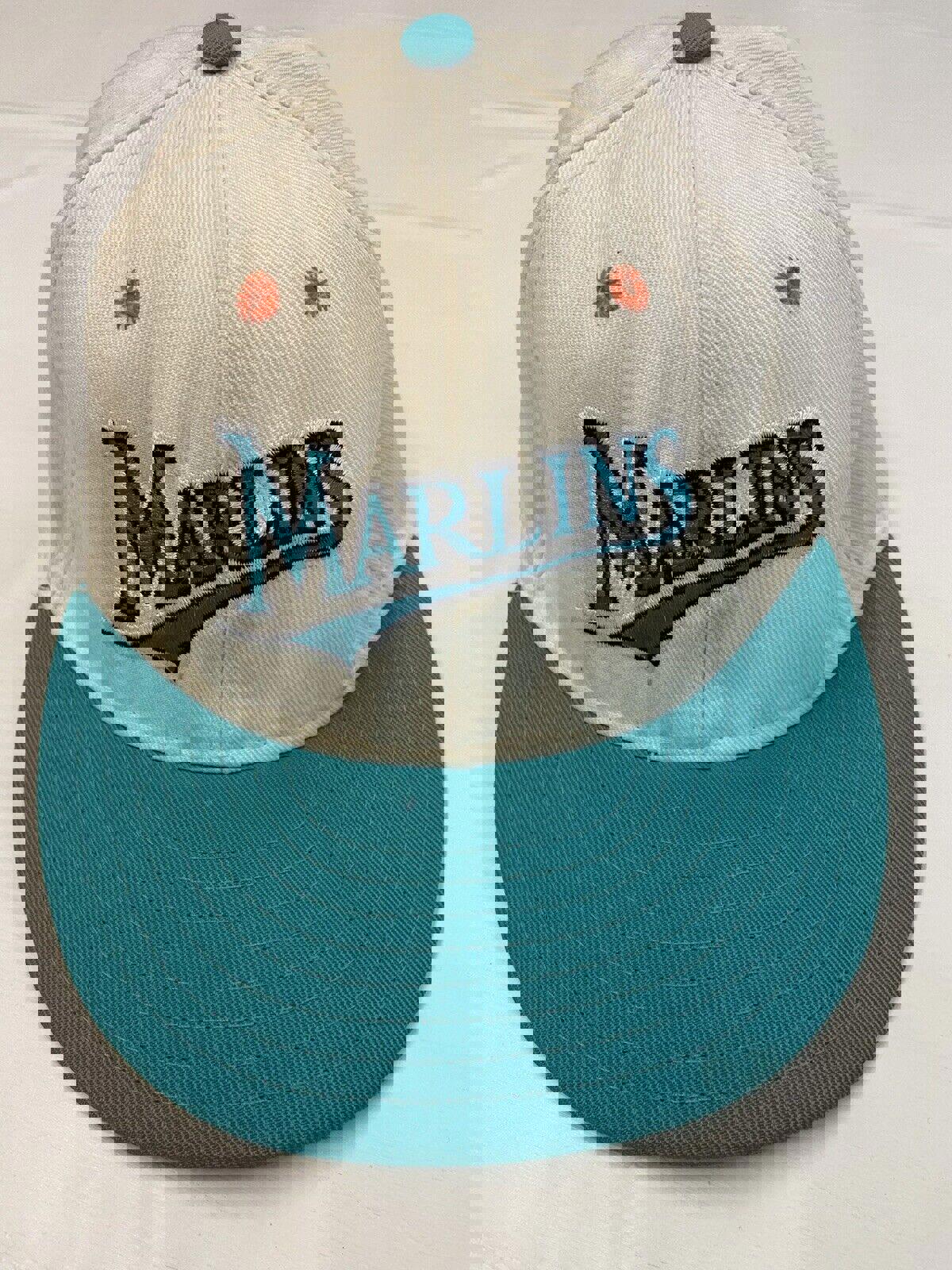 PRO LINE Vintage USA Made Florida Marlins Hat Sz 6 7/8