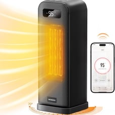 NWT Morento Smart Space Heater AT-SH40-WF, WiFi Voice Control Portable Black