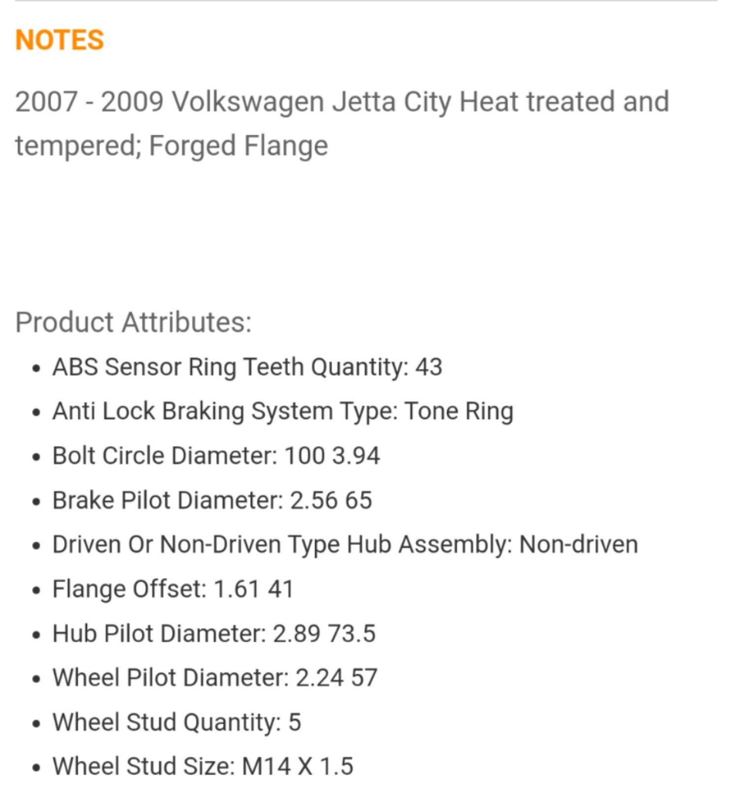 Wheel bearing/hub assembly