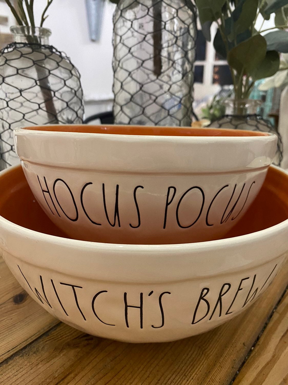 Rae Dunn original halloween bowls