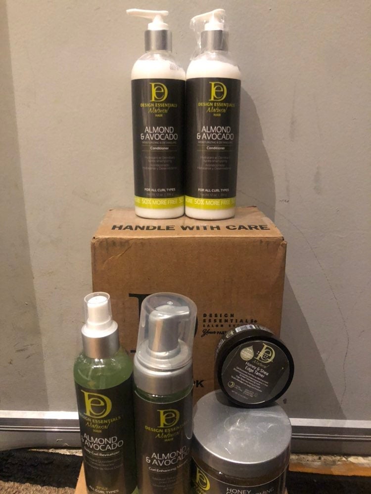 Design Essentials Almond & avocado curly
