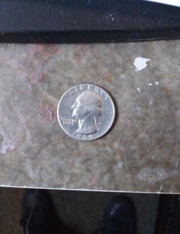 1965 quarter no mint mark