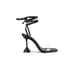 RAYE Jetty PVC Wrap High Heels in Black 7.5 New Womens Shoes