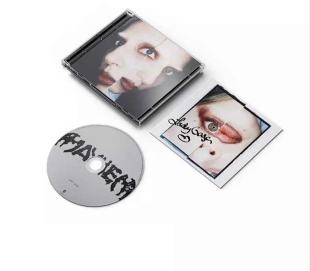 lady gaga MAYHEM CDサインアートカード Lady Gaga - Mayhem CD With Signed Art Card - Brand New