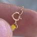 10K Real Gold Italian Dainty Rope Chain
