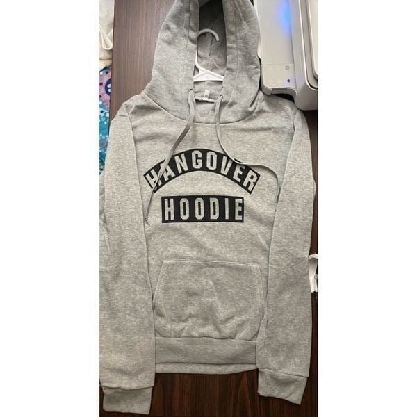 Graphic Design Hang Over Hooded Sweatshirt