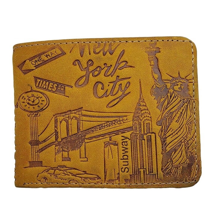 Wallet NEW YORK CITY flag design with