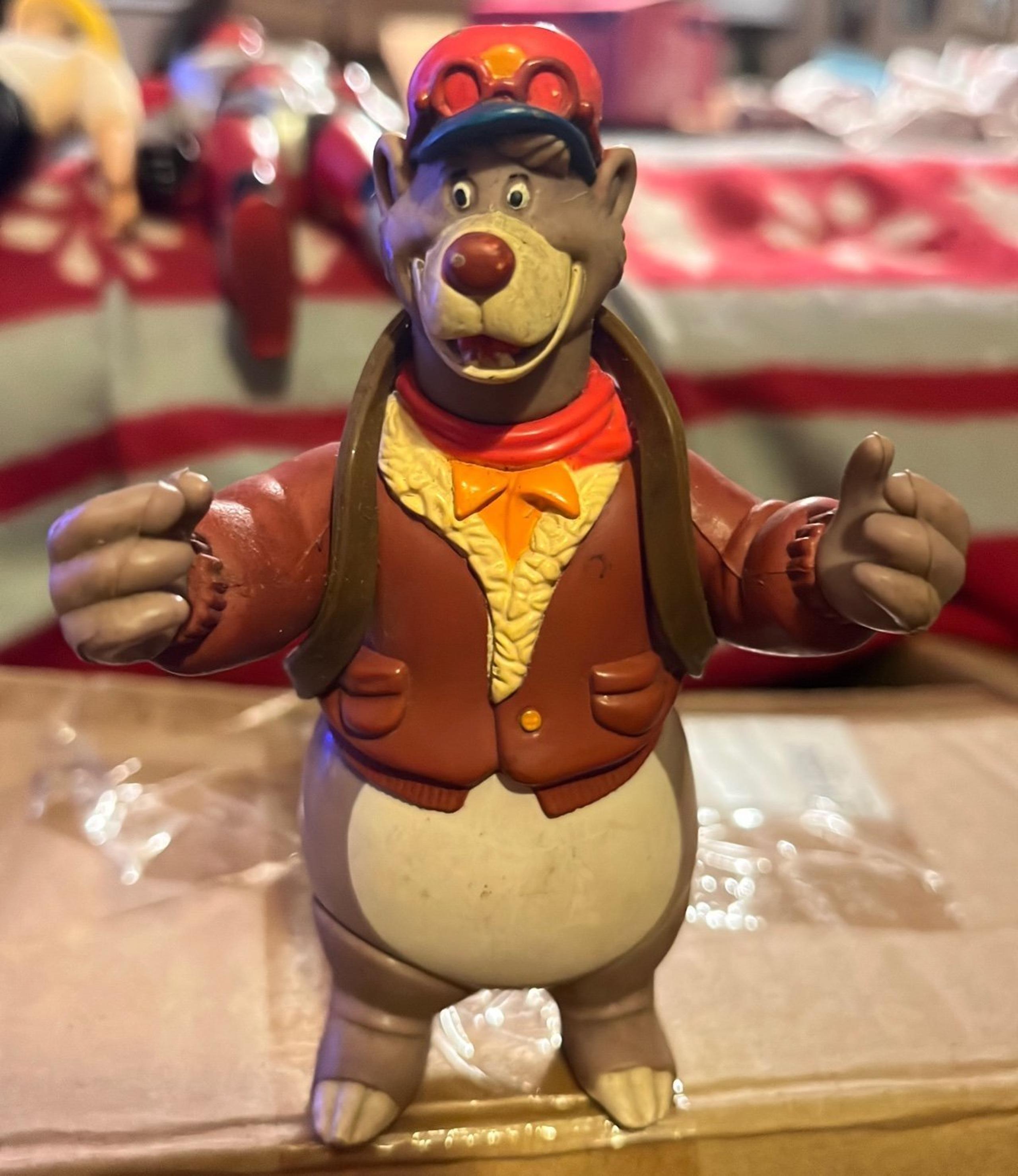 Vintage baloo action figure