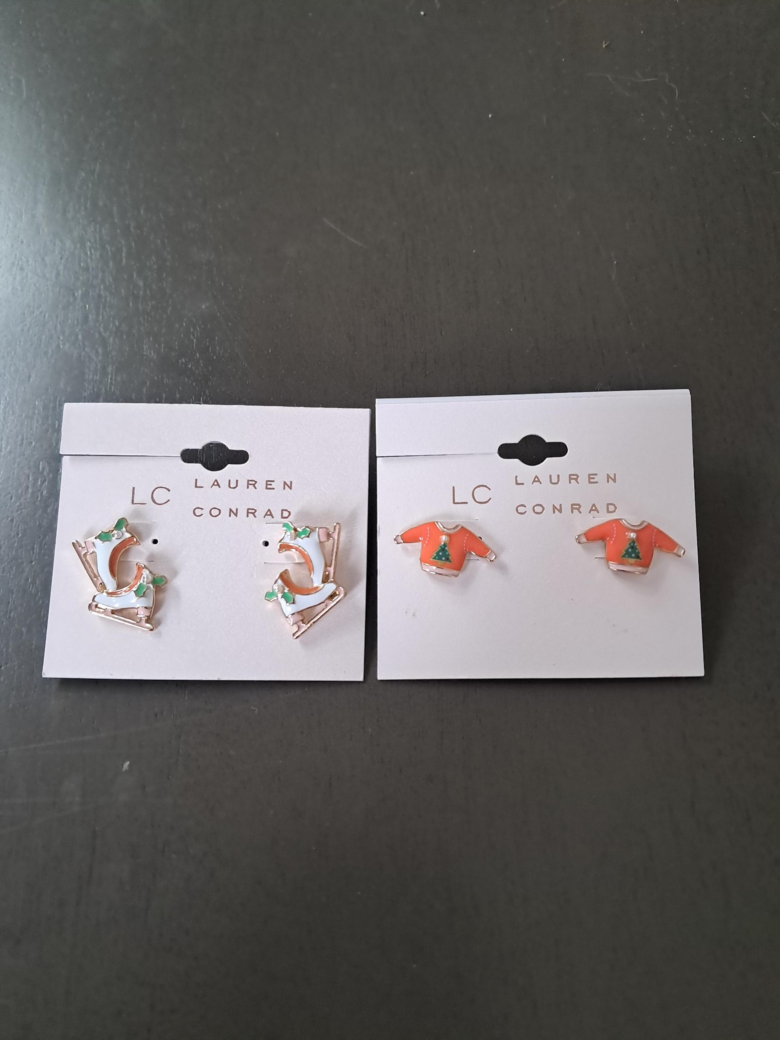 2 pair of Lauren Conrad Earrings NEW
