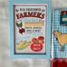 Pioneer Woman Summer Farmers Market Signs and Kitchen Towels