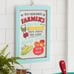 Pioneer Woman Summer Farmers Market Signs and Kitchen Towels