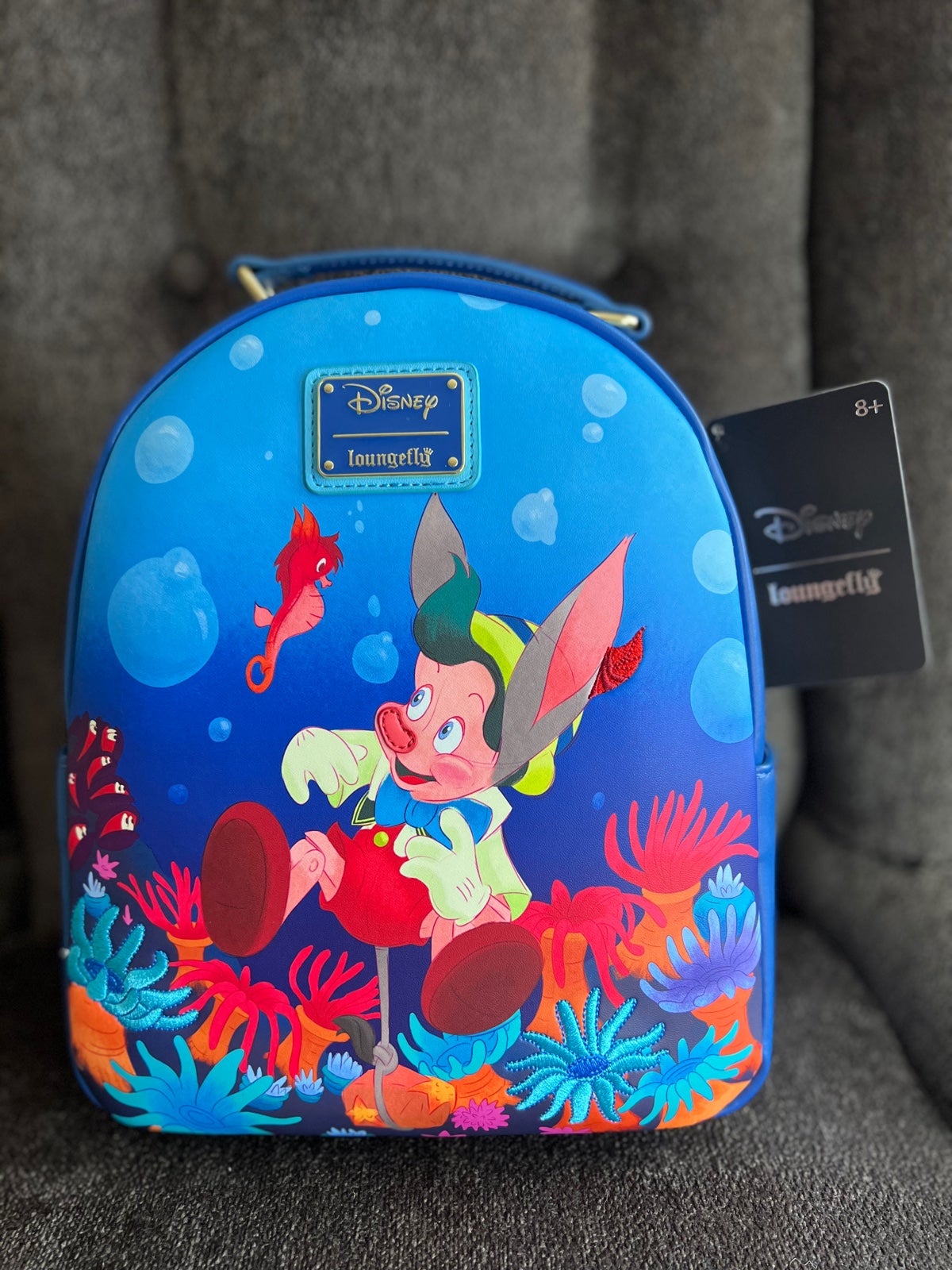 Loungefly Pinocchio Disney Pig Lizzy New