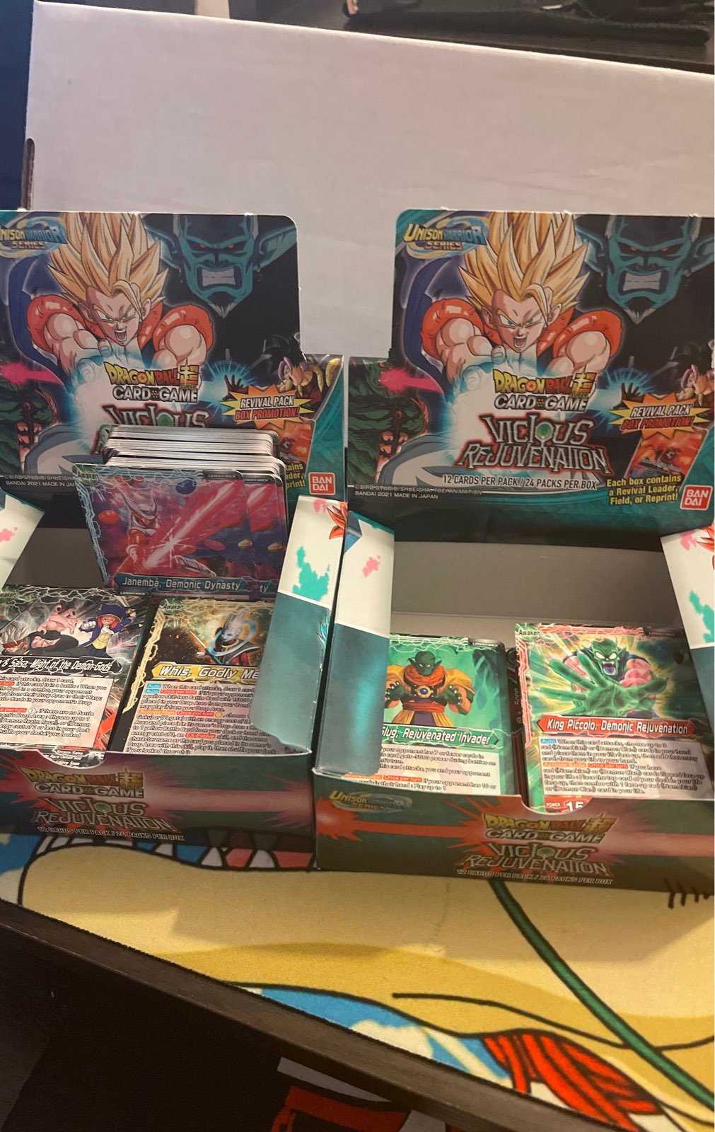 Dragon ball super cards