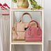 Clothes Rack for Hanging Clothes with 4 Wood Shelves, Freestanding Clothes
