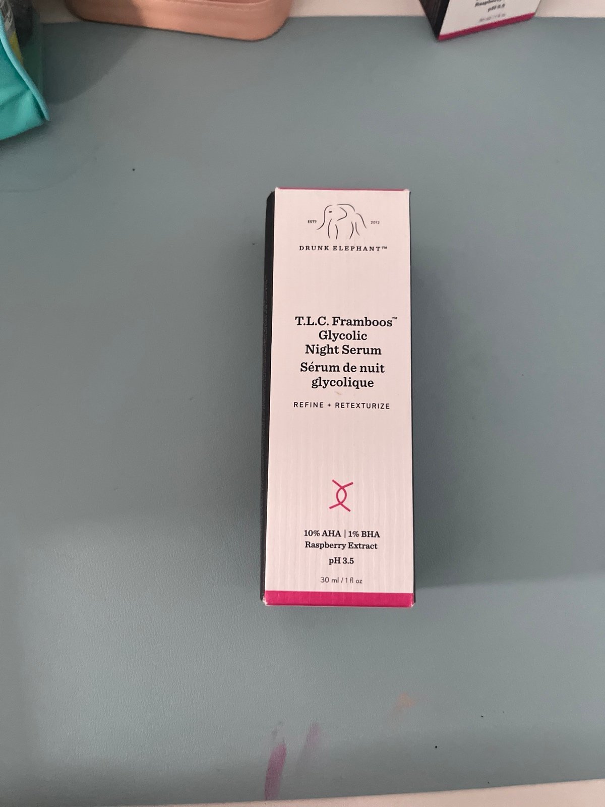 Drunk Elephant T.L.C. Framboos Glycolic Resurfacing Night
