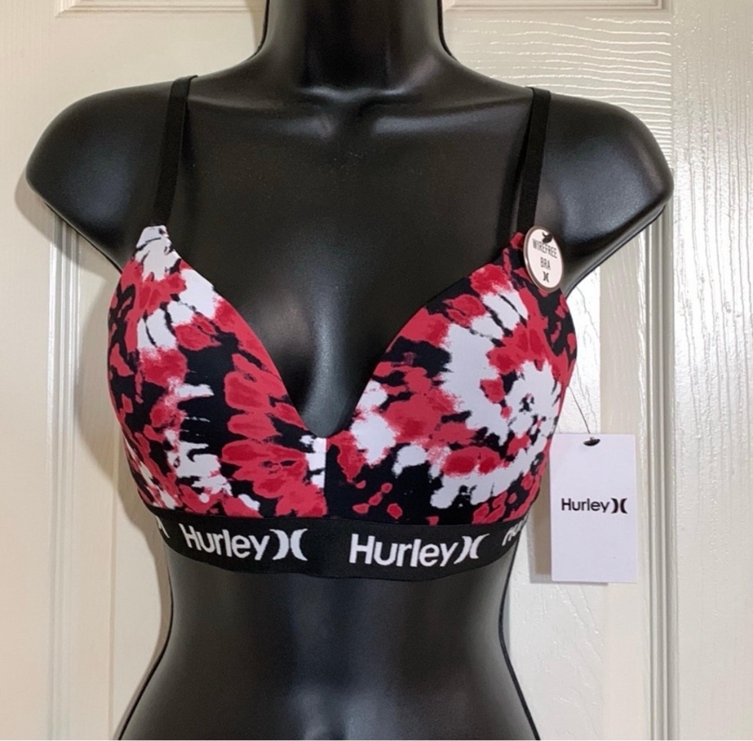 NWT Hurley Sports Bra 34C