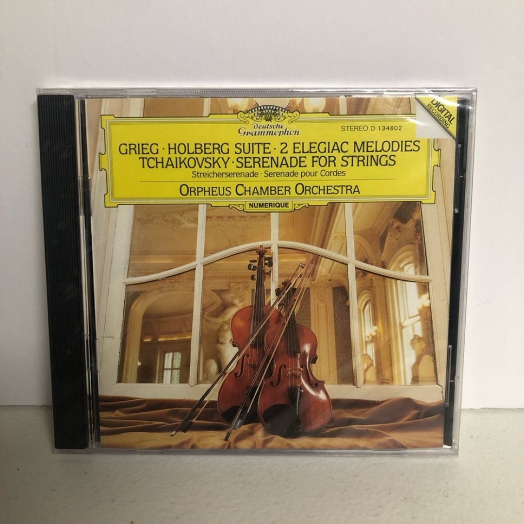 Grieg Holberg Suite 2 Elegiac Melodies Tchaikovsky CD Serenade For Strings