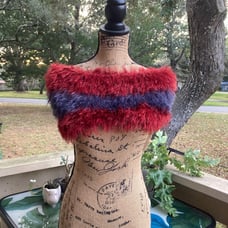 Hand Knit Cowl / Caplette and designed by me and The Metis Inn!