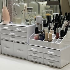 Makeup Cosmetic Organizer Storage Drawers Display Boxes Case with 12 Drawer