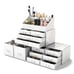Makeup Cosmetic Organizer Storage Drawers Display Boxes Case with 12 Drawer