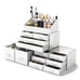 Makeup Cosmetic Organizer Storage Drawers Display Boxes Case with 12 Drawer