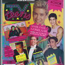 TV TEENS Magazine #1 (June 1992) 1st Issue 90210 Jaleel Decaprio Blossom Lopez +